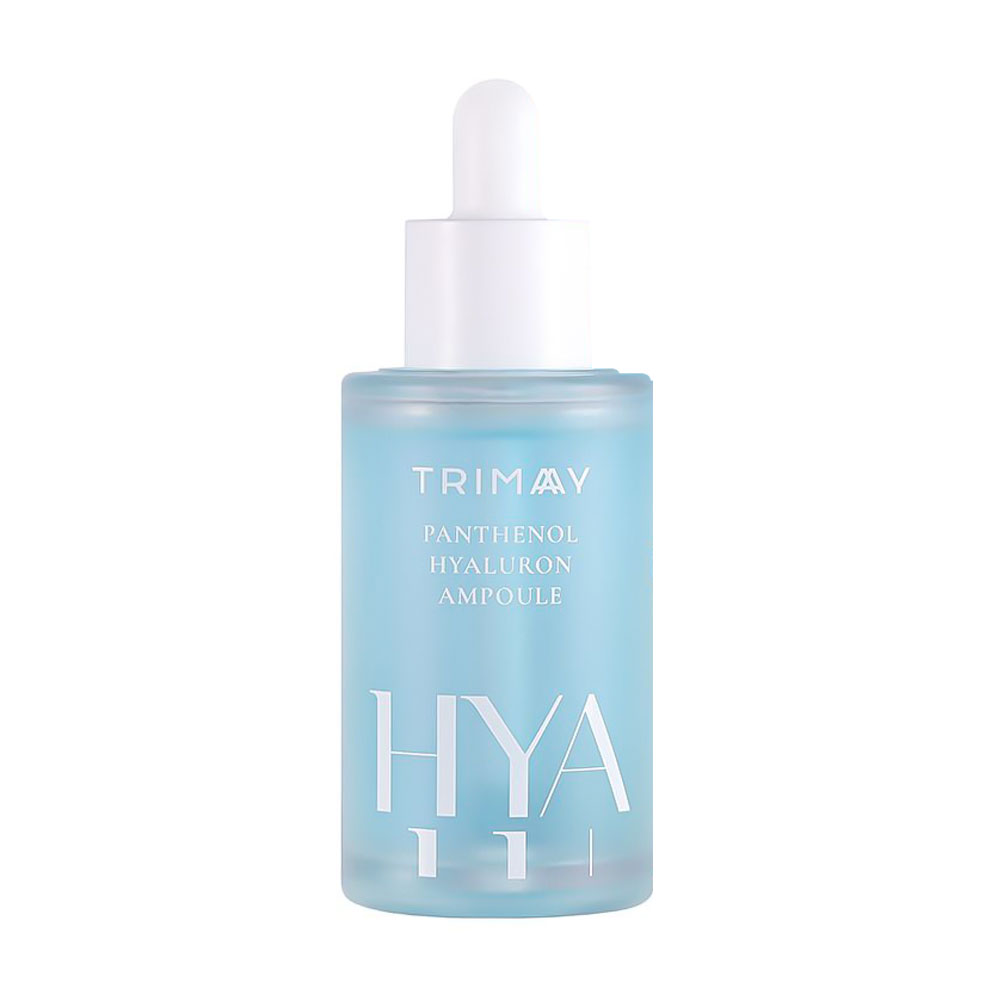 Бар'єрна ампульна сироватка для обличчя Trimay Panthenol Hyaluron Ampoule з пaнтeнoлoм, гіалуроновою кислотою та пептидами, 50 мл